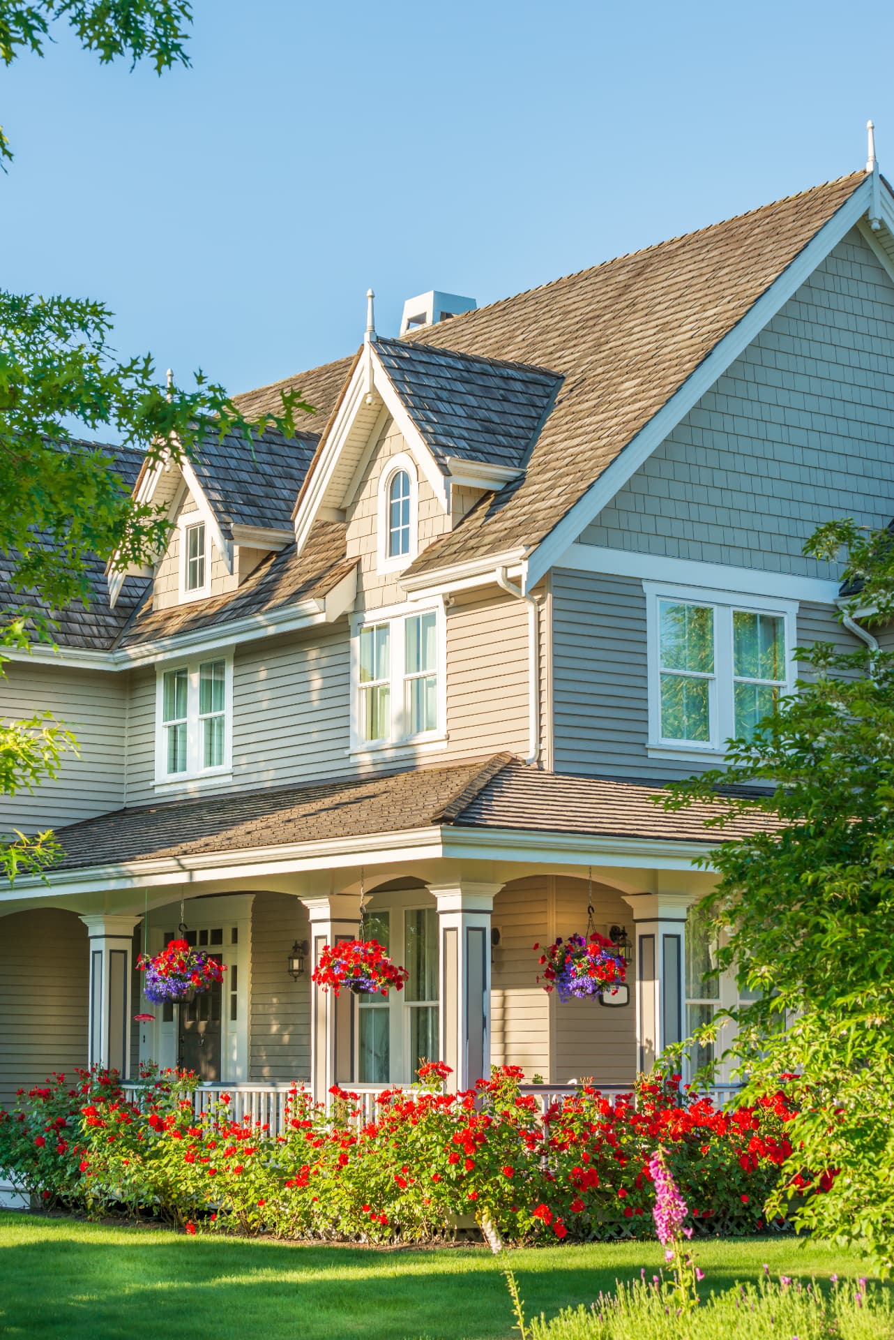 Comfortable home served by quality indoor air systems